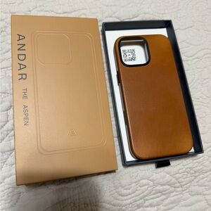 Andar Aspen Leather Case